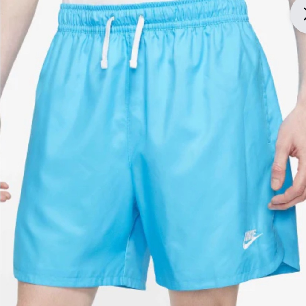 Nike Baltic Blue Sports Shorts Large with 3 pockets